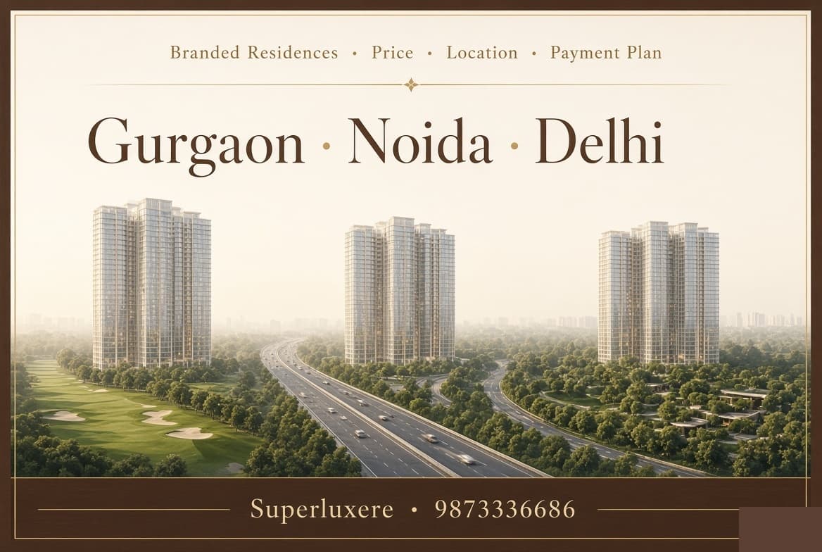 Branded Residences Price, Location and Services | Delhi NCR
